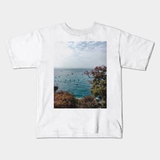 Amalfi Coast, Italy, - Travel Photography Kids T-Shirt